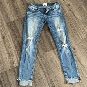 BKE denim Stella Ankle Skinny Jeans size 26